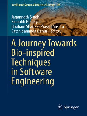 cover image of A Journey Towards Bio-inspired Techniques in Software Engineering